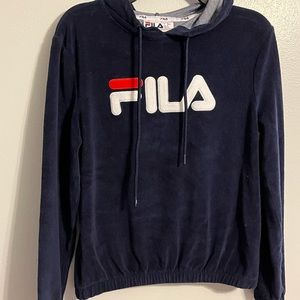Fila cropped hoodie